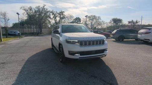 Bright White Clearcoat 2023 Jeep Wagoneer L Series III