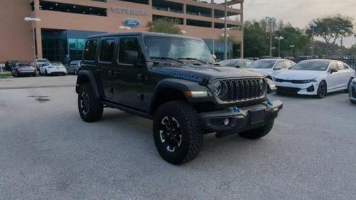 Granite Crystal Clearcoat Metallic 2025 Jeep Wrangler 4xe Rubicon