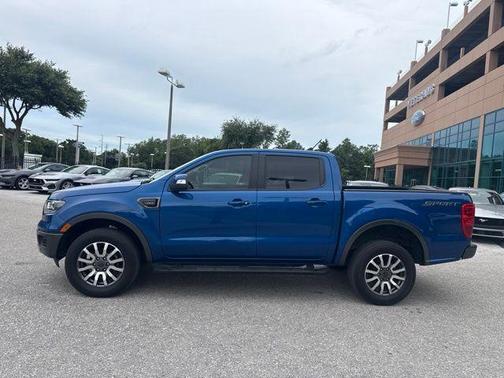 Lightning Blue Metallic 2019 Ford Ranger Lariat