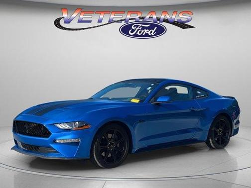 Velocity Blue Metallic 2020 Ford Mustang GT Premium