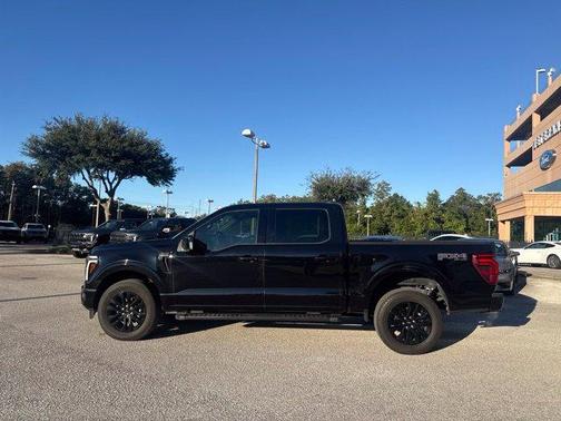 Agate Black Metallic 2025 Ford F-150 Lariat