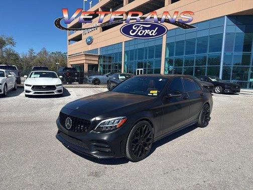 Obsidian Black Metallic 2019 Mercedes-Benz AMG C 43 Base 4MATIC Sedan
