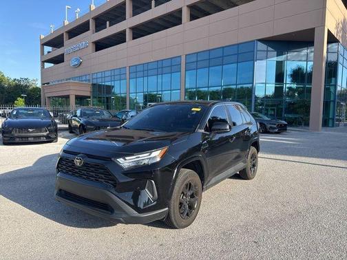 Midnight Black Metallic 2024 Toyota RAV4 LE
