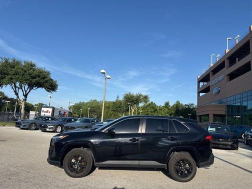 Midnight Black Metallic 2024 Toyota RAV4 LE