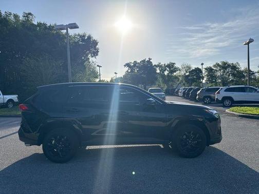 Midnight Black Metallic 2024 Toyota RAV4 LE