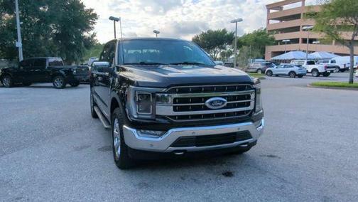 Antimatter Blue Metallic 2023 Ford F-150 Lariat