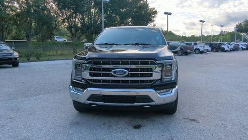 Antimatter Blue Metallic 2023 Ford F-150 Lariat