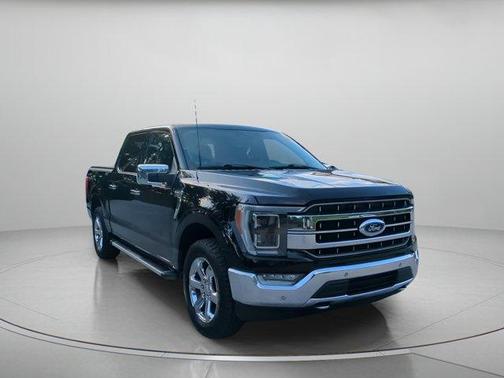 Antimatter Blue Metallic 2023 Ford F-150 Lariat
