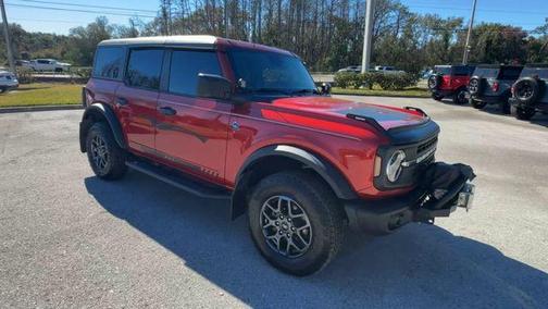 Hot Pepper Red Metallic Tinted Clearcoat 2024 Ford Bronco Black Diamond