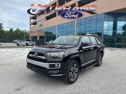 Midnight Black Metallic 2018 Toyota 4Runner Limited