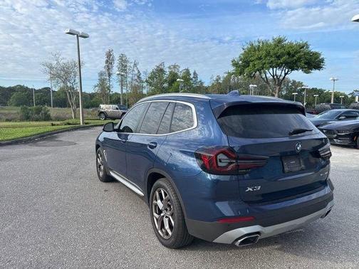 Phytonic Blue Metallic 2022 BMW X3 sDrive30i