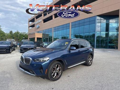 Phytonic Blue Metallic 2022 BMW X3 sDrive30i
