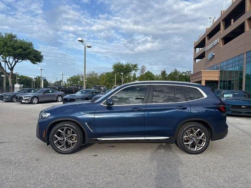 Phytonic Blue Metallic 2022 BMW X3 sDrive30i