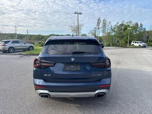 Phytonic Blue Metallic 2022 BMW X3 sDrive30i