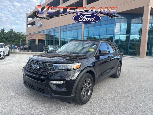 Agate Black Metallic 2021 Ford Explorer XLT