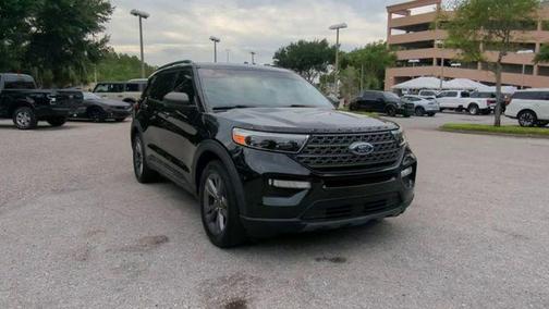 Agate Black Metallic 2021 Ford Explorer XLT