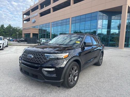 Agate Black Metallic 2021 Ford Explorer XLT