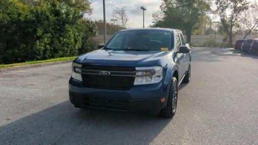 Atlas Blue Metallic 2024 Ford Maverick XLT