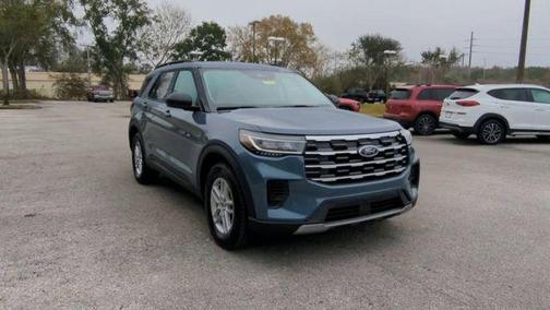 Vapor Blue Metallic 2026 Ford Explorer Active