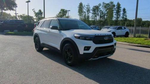 Star White 2023 Ford Explorer Timberline