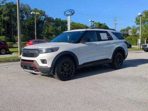 Star White 2023 Ford Explorer Timberline