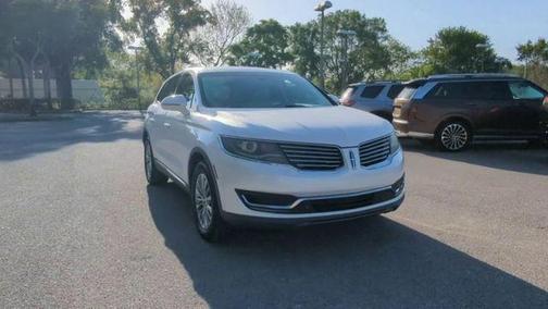 White Platinum Tri-Coat Metallic 2016 Lincoln MKX Select