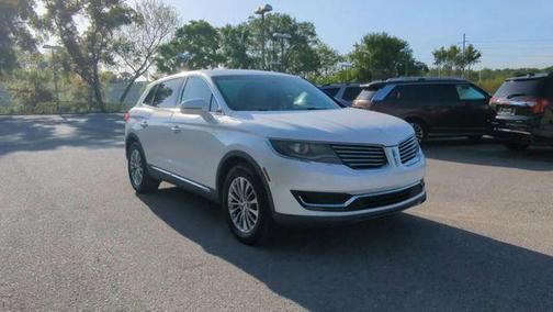 White Platinum Tri-Coat Metallic 2016 Lincoln MKX Select