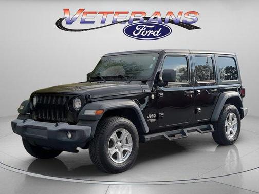 Black Clearcoat 2018 Jeep Wrangler Unlimited Sport SUV