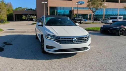 Pure White 2021 Volkswagen Jetta 1.4T SEL