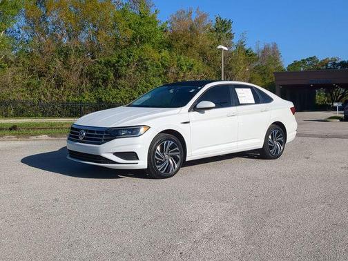 Pure White 2021 Volkswagen Jetta 1.4T SEL