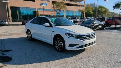 Pure White 2021 Volkswagen Jetta 1.4T SEL