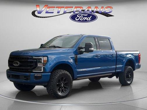 Atlas Blue Metallic 2022 Ford F-250 Lariat Truck