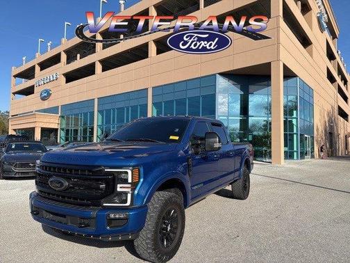 Atlas Blue Metallic 2022 Ford F-250 Lariat Truck