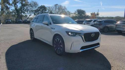 Rhodium White Metallic 2024 Mazda CX-90 3.3 Turbo S