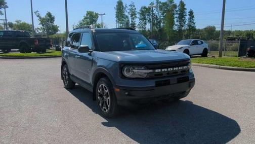 Azure Gray Metallic 2024 Ford Bronco Sport Outer Banks