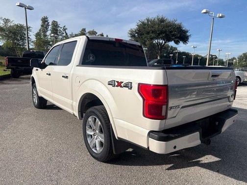 White Platinum Tri-Coat Metallic 2019 Ford F-150 Platinum