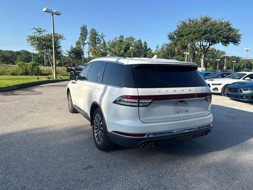 Pristine White 2023 Lincoln Aviator Reserve RWD