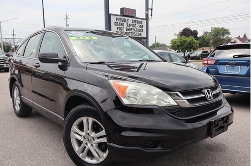 BLACK 2011 Honda CR-V LX