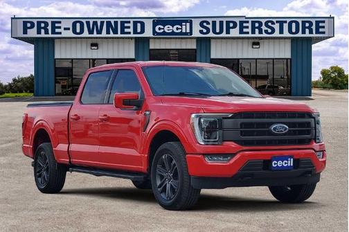 RACE RED 2023 Ford F-150 LARIAT