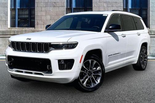 Bright White Clearcoat 2023 Jeep Grand Cherokee L Overland