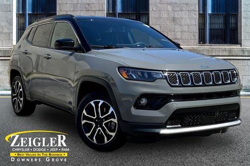 Sting Gray Clearcoat 2023 Jeep Compass Limited