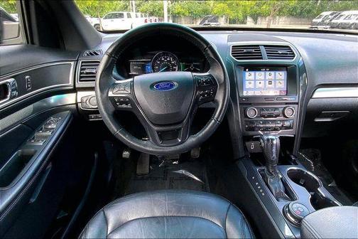 Shadow Black 2018 Ford Explorer XLT