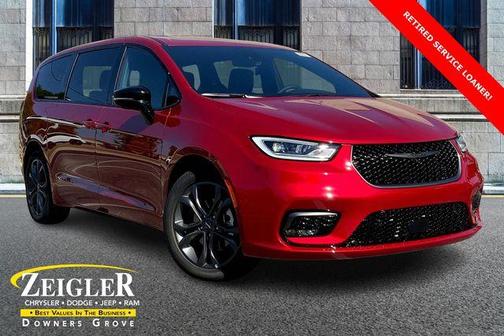 Red 2026 Chrysler Pacifica Select