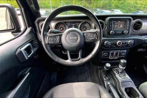 Black Clearcoat 2020 Jeep Wrangler Sport