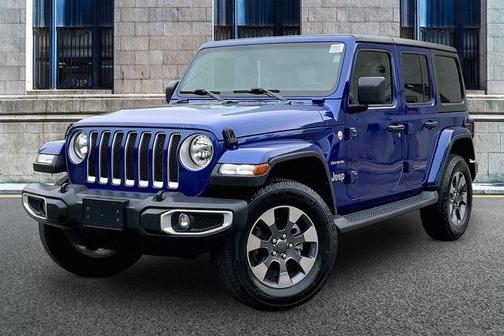 Ocean Blue Metallic 2018 Jeep Wrangler Unlimited Sahara