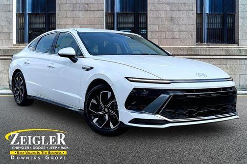 White 2024 Hyundai SONATA SEL