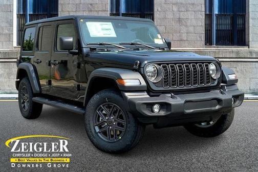 Black Clearcoat 2025 Jeep Wrangler Sport