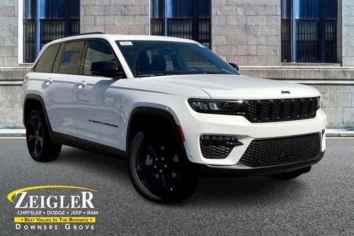 Bright White Clearcoat 2025 Jeep Grand Cherokee Limited