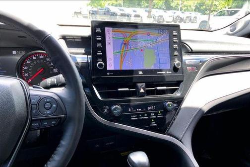Midnight Black Metallic 2024 Toyota Camry XSE