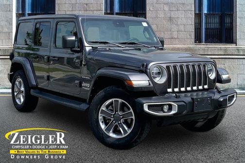 Granite Crystal Clearcoat Metallic 2021 Jeep Wrangler Unlimited Sahara